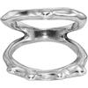Uno de 50 | Anello da donna | Argento Sterling 925 | Taglia L - 17,5 mm | Lega di metalli | Gioiello artigianale | Made in Italy