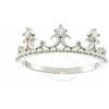 Brilio Silver Anello Originale Silver Ring Crown RI115W - Circuito: 56 mm sBS3864-56 Marca, Estándar, Metallo Non prezioso, Nessuna Pietra preziosa