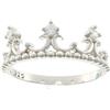 Brilio Silver Anello Originale Silver Ring Crown RI115W - Circuito: 50 mm sBS3864-50 Marca, Estándar, Metallo Non prezioso, Nessuna Pietra preziosa