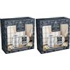 Tesori d'Oriente - Set Regalo, Profumatore per Ambienti con Bastoncini 200 ml e Candela Profumata Piccola 109 gr, Fragranza Muschio Bianco, Confezione Regalo