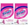 Vanish Oxi Action - Detergente per tappezzeria e moquette, in polvere, 1 x 820 g, grande superficie detergente per tappeti e tappezzeria contro sporco, cattivi odori e polvere (Confezione da 2)