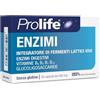 Prolife - Enzimi, Integratore Probiotico con 16 Enzimi Digestivi, Prebiotici e Probiotici, Supporto per Digestione e Flora Intestinale, 30 Capsule