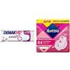 Demak'Up Kit con Demak'Up Expert 70 Dischetti Struccanti e NUVENIA Ultra con Ali 84 assorbenti, 6 confezioni da 14 assorbenti