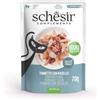 Schesir Complements Tonnetto Con Nasello 70 gr Bustina Jelly Umido Per Gatti