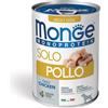 Monge Solo Pollo Monoproteico 400 gr Umido per Cani