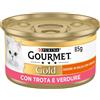 Gourmet gold dadini 85 gr Trota e Verdure