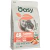 Oasy Dog Puppy Junior Small Mini Salmone 2 kg Crocchette Cane