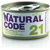 Natural Code Jelly 21 Tonno Agnello e Patate 85 gr Per Gatti