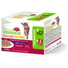 TRAINER Natural Trainer Sterilised Cat Bocconcini Multipack 12 bustine 85 gr (6 Merluzzo + 6 Tacchino) Umido Gatti