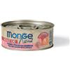 Monge Cat Natural superpremium 80 gr Tonno Pollo e Gamberi Per Gatti