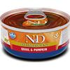 Farmina N&D Pumpkin 70 gr Quaglia e Zucca Umido Gatto
