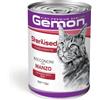 Gemon Cat Sterilised Bocconcini Manzo 415 gr Barattolo Cibo Umido Gatti