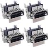 Young Wolf 4 Pcs HDMI Port Socket Compatible with Xbox One S Only HDMI Port Socket Plug Jack Interface Connector Replacement