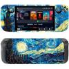 KNOXS Adesivo Skin per Valve Steam Deck, Skin Sticker Materiale in Vinile Antigraffio Antipolvere Fresco ed Elegante per Valve Steam Deck Adesivo Accessori (Cielo stellato)