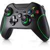 JIQIANG Wireless Controller for Xbox One, PC Gamepad with Wireless Adapter, Compatible with Xbox One/One S/One X/One Elite/Xbox Series X/PS3 /Windows 7/8/10 (Black)