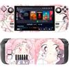KNOXS Adesivo Skin per Valve Steam Deck, Skin Sticker Materiale in Vinile Antigraffio Antipolvere Fresco ed Elegante per Valve Steam Deck Adesivo Accessori (Lolita)