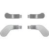 Dakexiong 4Pcs Elite Controller Paddles for Xbox One Elite Series 2 Controller, Elite Controller Paddles, Elite Series 2 Paddles Replacement for Xbox One Elite/Elite Series 2/Elite 2 Core Controller (Silver)
