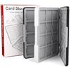 Generic Custodia per carte da gioco a 48 slot compatibile con Switch NEW 3DS XL/NEW 3DS / DSi XL/DSi LL/DS Lite, guscio rigido con fodera in silicone e chiusura magnetica Porta cartuccia di gioco Organizer