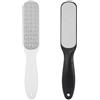AMANDELIZABE 2 pezzi lime per piedi professionali, raspa piedi professionale, raspa per piedi e talloni, nero, bianco, esfoliazione, cura dei piedi, uso quotidiano