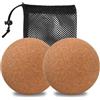 Natuce 6cm Pallina Massaggio Piede, 2pcs Sport Palline Massaggio, Palline Massaggio, Trigger Point Ball per Riabilitazione, per il Massimo Relax Muscolare, Automassaggio, Allenamento della Fascia