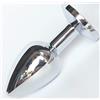 Fosrion Coda di Volpe in Vera Pelliccia con Plug in Acciaio | Vera pelliccia di volpe; Acciaio inox; Design 2 in 1; Coda removibile; Facile da pulire