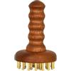 Generico Copper Head Massage Comb, 29-Teeth Brass Gua Sha Scraping Tool, Scalp & Body Massager for Neck, Shoulder, Back, Waist, Leg, Home, Travel, Relaxation