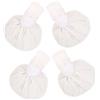 Ipetboom Palline da Massaggio alle Erbe Thai 4 Pezzi in Cotone Bianco | Terapia Aromatica a Caldo, per Collo e Braccia, Uso Ufficio e Routine Piedi, Morbide al Tatto