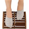 Ailelan Rullo Massaggio Piedi, 8 File Rullo Massaggiatore per Piedi in Legno Foot Massager, Massaggiatore Piedi Massaggio Piedi Rullo Piedi per Piedi Stanchi, Speroni Calcaneari e Fascite Plantare