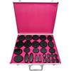 NEWFUN Hot Stone Massage kit Professionale, 28 Pietre da Massaggio Calde, Pietre da Massaggio Riscaldate Portatili per uso Domestico, Ideali per le Terme (28PCS)