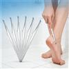 Generic 3 rasoi in acciaio inox per rimuovere calli professionali, per pedicure e pelle morta, pelle dura e talloni screpolati, kit per la cura dei piedi, per uomini e donne (3 pezzi)