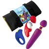 ROMP Pleasure Kit Sex Toys per Coppie | Succhia | Clitoride per Donna da Viaggio | Massaggiatore con 6 Modalità | Anello Vibrante per il Pene da Uomo | Giochi Sesso per Adulti Lui Lei