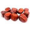 TENET - 5 PEZZI pietra naturale burattata levigata per cristalloterapia, reiki e meditazione - 20-25 mm (DIASPRO ROSSO)