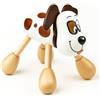 cozydiscount Ti Massaggiatore Cane- Legno di Loto Dipinto a Mano - 11x10x9 cm