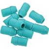 DOITOOL Connettore Pompa Coppettazione 10 Pezzi Plastico Verde per Casa | Riduce Perdite D'aria, Uso Coppe e Pompa Manuale, Manutenzione Rapida, per Tecnici Spa