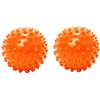 Inception Pro Infinite - Arancione Set 2 Palle da Massaggio - 7.5 cm diametro - Fitness - Ginnastica - Sport - Antistress - Piedi - Mani - Collo - Schiena - Braccia - Sport - Pilates