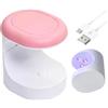 Zunypke Mini Lampada da Unghie Portatile Asciugatura Rapida 16W | Lampada UV Unghie per Donne, Ragazze, Principianti e Appassionati, per Pratica a Casa, in Salone, in Viaggio e su Scrivania