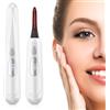 Gaethra Piegaciglia Elettrico, Heated Eyelash Curler Bianco, Piegaciglia Riscaldato con 4 Temperatura, Electric Eyelash Curler per Tutte le Ciglia, Donne e Uomini