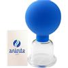 ANIORTECARE Ventose fisioterapia - ventosa blu per massaggio - trattamento delle cicatrici - rilascio di aderenze