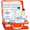 AIESI® Cassetta medica di pronto soccorso con ALLEGATO 2 per aziende meno 3 dipendenti, Conforme DM388/DL81, Made in Italy