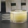 Generic 600 pz/rotolo trasparente grande occhi invisibili in fibra di pizzo adesivo doppio nastro adesivo per trucco piegaciglia (colore della pelle sottile)