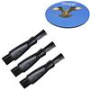 HQRP 3 Spazzole di pulizia per Braun 340s-4, 370, 350cc, 370cc, 370cc-4, 350cc-4, Contour Classic Model 380, 5877, 5887, 5888 Rasoio elettrico