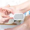 Generic Lima per piedi per la cura del tallone, strumento per pedicure, scrubber manuale, strumento portatile per la cura dei piedi, per uso domestico e da viaggio