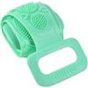 Jahuanoo Scrubber in silicone per la schiena Fascia Morbida Massaggiante A Due Lati | Cintura Scrub Corpo In Silicone per aromaterapia vasca doccia post-workout pre-shave viaggio