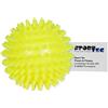 SPORTTEC Palla di Riccio Palla di Massaggio Riflessologia Auto Massaggio Morbida 6 cm Neon Orange