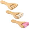 Astralong 3 Rulli Massaggianti in Legno, Rullo Massaggio Muscolare Legno, Roller Hand Massage, Roller Cellulite, Muscoli Della Schiena, Strumento per Rilassare Cosce, Massaggi, Gambe, Mani e Muscoli Tutto Corpo