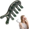 itrimaka Pettine massaggiatore per cuoio capelluto, pettine per massaggi raschianti, raschietto per massaggio viso, testa e collo, strumento per rilassare il viso a casa