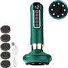 Generic Dispositivo di coppettazione intelligente, massaggiatore elettrico da 12 cm, tazze sottovuoto a temperatura controllata, set per massaggio anticellulite per casa, spa, rilassamento muscolare, fitness