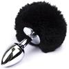 Honeylust Coda di Coniglio Plug Anale - Pelliccia Sintetica & Petplay | Pelliccia morbida, Ø 2,5 cm - accessorio seducente per giochi kinky & devoti, SM, feticismo, costume & erotismo