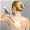 Generic Spazzola per la schiena allungabile 2 in 1 per doccia, con manico lungo in luffa e spazzola per il corpo con setole morbide, spazzola da bagno a due lati, per uomini e donne (blu)
