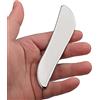 MFUOE Strumento di massaggio in acciaio inox Gua Sha Raschiatura Strumenti IASTM Grande Strumento di Mobilitazione Dei Tessuti Molli Strumento di Scar Tissue Tools